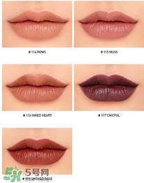 3ce口红909试色 3ce口红116试色