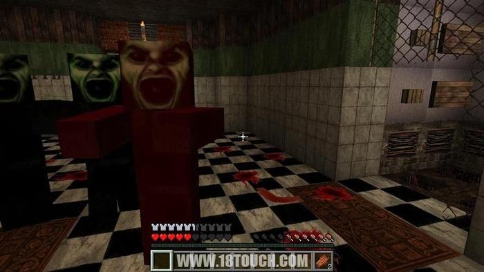 网友试玩我的世界最恐怖的地图，刚进去直接吓得关电脑，胆小者慎入！