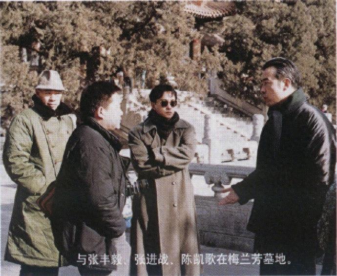 电影《霸王别姬》拍摄时的一些珍贵幕后花絮…世间再无张国荣