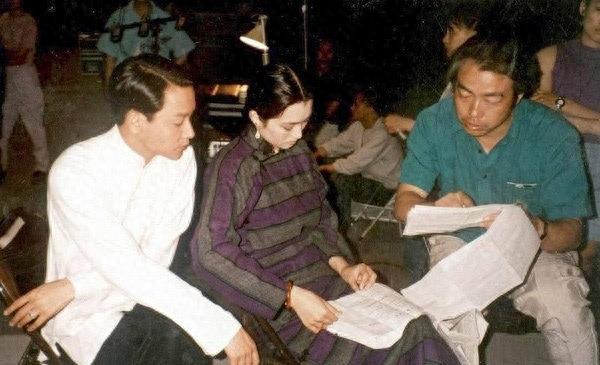 电影《霸王别姬》拍摄时的一些珍贵幕后花絮…世间再无张国荣